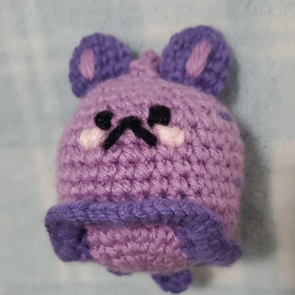 HANDMADE PUPLE SEA BUNNY